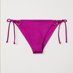 H&M Tie Bikini Bottoms (NWT)